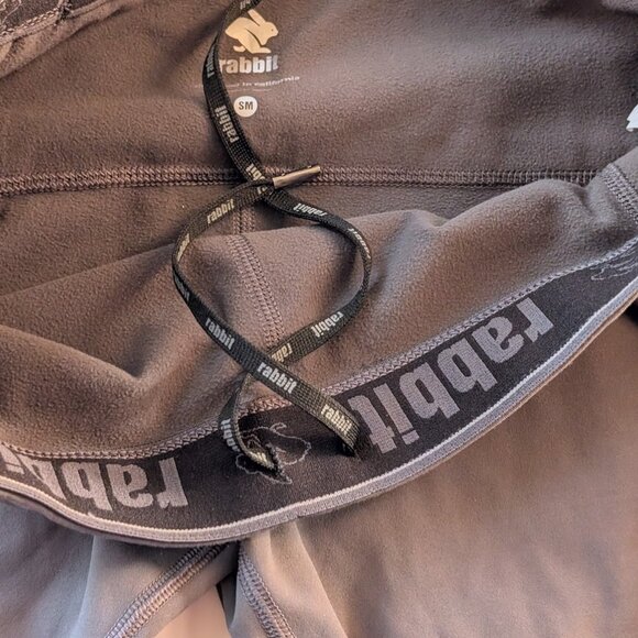 Rabbit Gray Defroster Speed Tights Winter Sports Running Activewear Sz:SM - Picture 4 of 15